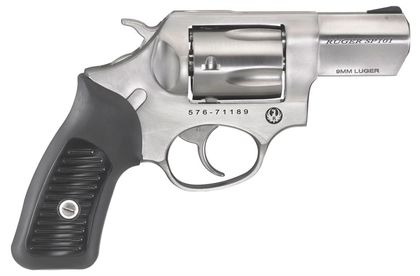 Ruger SP101 Gen 1: Compact 9mm SA/DA Revolver - Satin Stainless