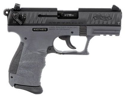 Walther P22 Gen 1 Tungsten Gray .22 LR - Compact Precision Pistol