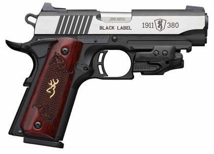 Browning 1911-380 Black Label Medallion .380 ACP Stainless Pistol