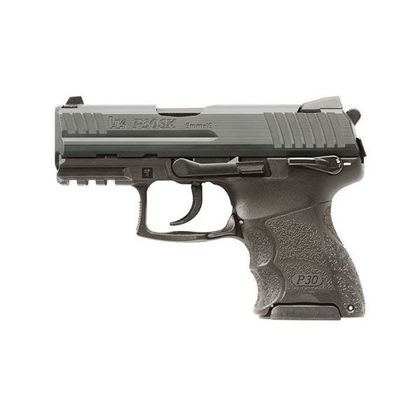 HK P30SK V3 9mm Compact DA/SA Pistol - Black, 13+1 Capacity