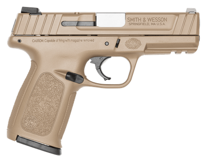 Smith & Wesson SD40VE FDE Compact .40 S&W Pistol, 14+1 Capacity