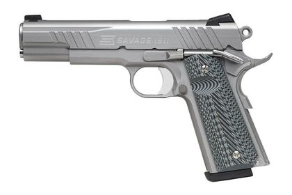 Savage 1911 GOVT Elite .45 ACP Stainless Pistol - Gen 1, 5" Barrel