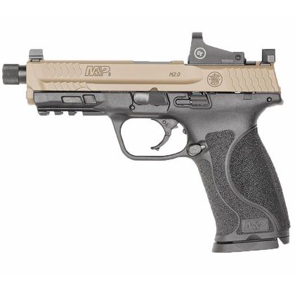 Smith & Wesson M&P M2.0 Compact 9mm - 17+1 Rounds, Night Sights, FDE/Black