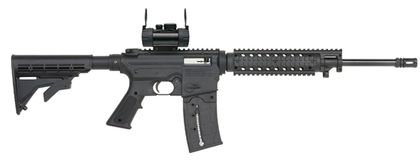 Mossberg 715T Gen 2 Tactical .22 LR Rifle w/ Red Dot - 25rd Matte Black