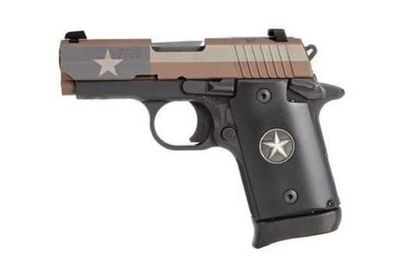 Sig Sauer P938 Texas 9mm Subcompact Night Sight Pistol (Gen 1)
