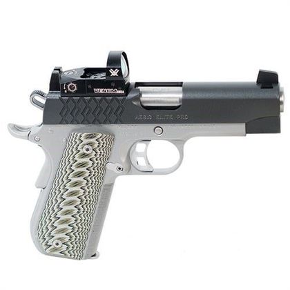 Kimber Elite Pro Gen 1 .45 ACP w/ Vortex Optic - Sleek Silver-Black