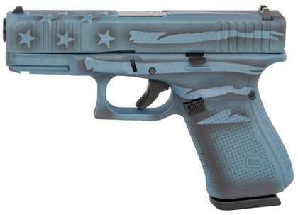 Glock G23 Gen5 Compact .40 S&W - Blue Titanium Flag Edition