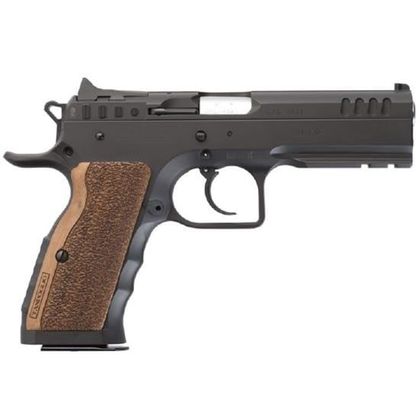 Tanfoglio Defiant Stock I 9mm 4.5" DA/SA Black Steel Handgun