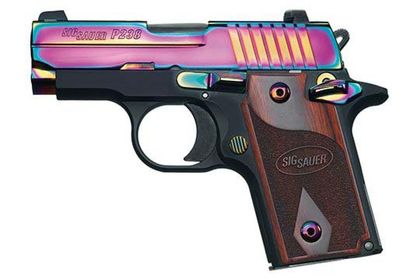 Sig Sauer P238 Rainbow Titanium Gen 1 - .380 ACP Subcompact Pistol