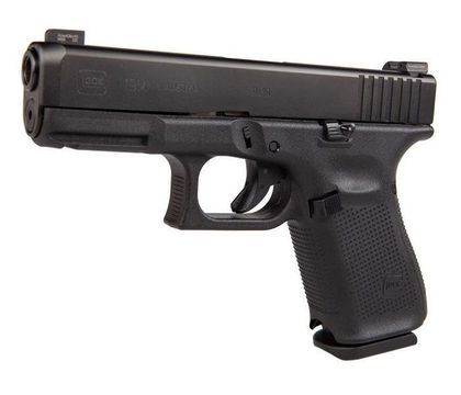 Glock 19M Gen 5 9mm Compact Pistol w/ Ameriglo Night Sights - Black