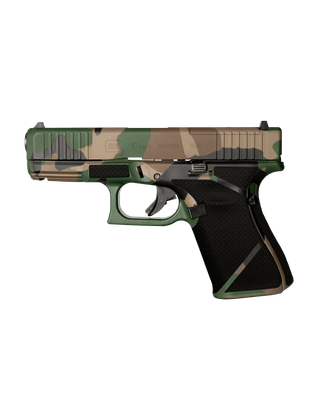 Glock G19 Gen5 9mm M81 Camo DAO Handgun - 15+1 RD, 4.02" Barrel