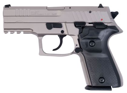 Arex Rex Zero 1CP Gen 1 Compact 9mm Pistol - Nickel Finish