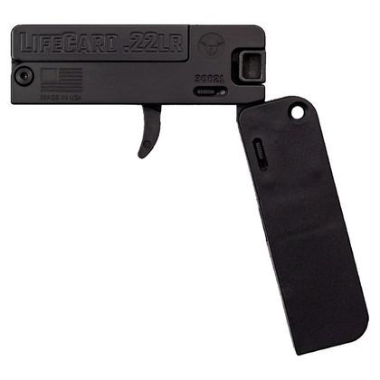 Trailblazer Lifecard Gen 2: Ultra-Compact .22 LR Folding Pistol - Black