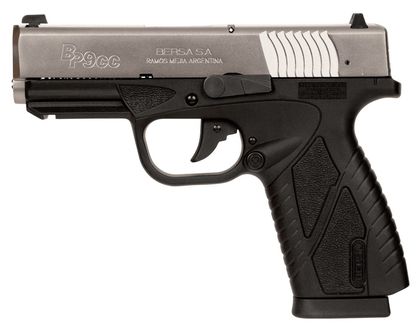 Bersa BPCC 9mm Gen 1 Compact Pistol - Matte Black, DA/SA, 3.3" Barrel