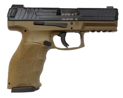 HK VP9-B Gen 1 9mm Luger Semi-Auto Pistol - Flat Dark Earth Finish