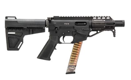 Freedom FX-9 Gen 1: 9mm M-Lok Semi-Auto with KAK Stabilizer, 31+1 Rounds
