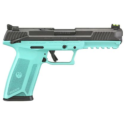 Ruger 57 Gen 1 Turquoise 5.7mm, 20-Rd Semi-Auto Pistol