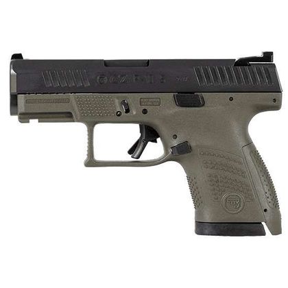 CZ P-10S Gen 1 OD Green 9mm Compact Pistol, 3.5" Barrel