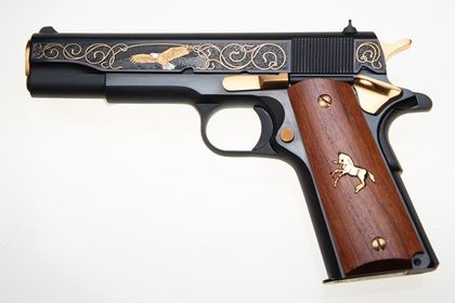Colt 1991 Heritage .45 ACP TALO Gold Limited Edition Pistol