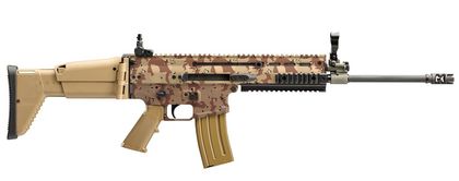 FN SCAR 16S NRCH Gen 1 Tactical Rifle - Desert Camo, .223 Rem
