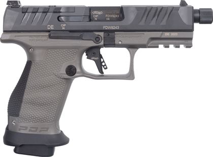 Walther PDP Pro SD Compact 9mm Gen 1, Tungsten Gray, 15rd Mag