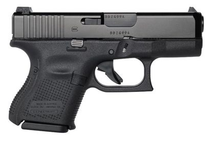 Glock 26 Gen 3 Compact 9mm Night Sight Pistol - 10-Rd Capacity