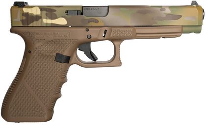 Weapon Works G34 Gen3 FDE 9mm Competition Pistol - 17+1 Capacity
