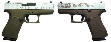 GLOCK G43X Gen 1 - Compact 9mm, 10-Rd, Black & Bronze Cerakote Finish