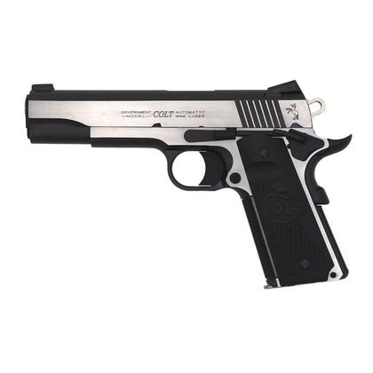 Colt 1911 Combat Elite Gov 9mm - Stainless Steel Night Sights Edition