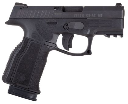 Steyr C9-A2 MF 9mm Compact Pistol - Ergonomic, DAO, 18-Round Capacity