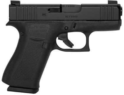 Glock Slim 43X Gen2: 9mm Compact Striker-Fired Pistol for EDC & Defense