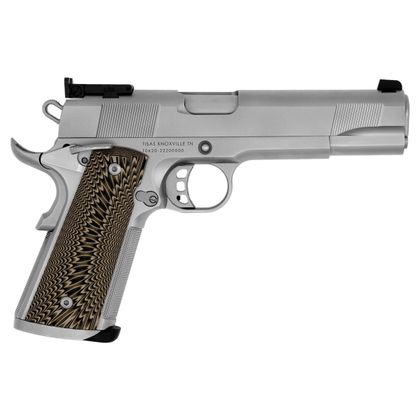 Tisas 1911 Match Gen 1 .45 ACP Stainless G10 - Precision Shooter