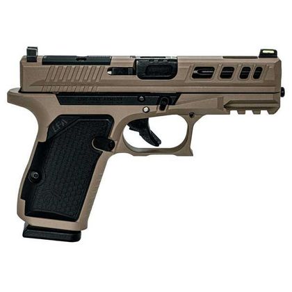 LFA AMP Gen 1 FDE 9mm Pistol - Compact 3.9" Barrel, 15+1 Rounds