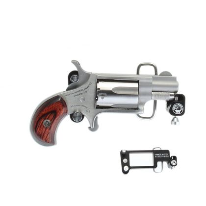 NAA Mini-Revolver Gen 1: .22 WMR Stainless Steel Compact 5-Round