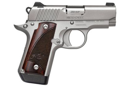 Kimber Micro .380 Gen 1 Stainless Rosewood Pistol - Compact Elegance