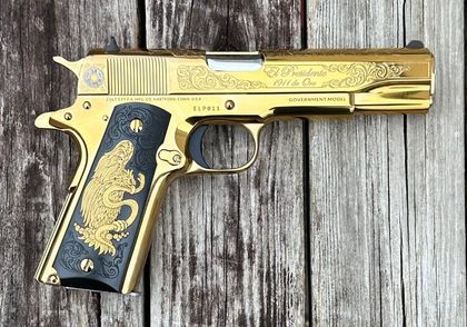 Gold Elite 1911: .38 Super Semi-Auto, 5" Barrel, 9-Round Capacity