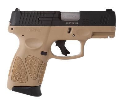 Taurus G3C T.O.R.O. 9mm Compact Pistol - Optics Ready Matte Black/Tan