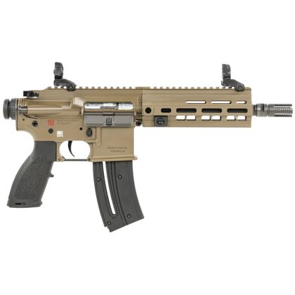 HK416 Gen 1 .22LR Tactical Pistol, FDE, 8.5" Barrel, 20+1 Capacity