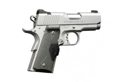 Kimber Ultra TLE II .45 ACP Satin Silver Lasergrip Compact Pistol