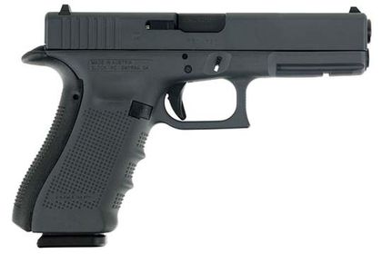 Glock G17 Gen 4 Sniper Gray 9mm Pistol - 17-Round Capacity