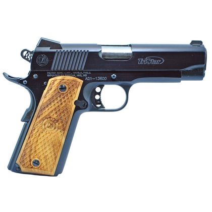 TriStar Commander 1911 Gen 1 - 9mm Steel Pistol with Wood Grips