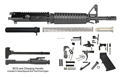 Del-Ton Gen 1 AR Pistol Kit - 5.56 NATO, 11.5" Barrel, Customizable