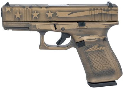 Glock G23 Gen 5 Coyote .40 S&W Pistol - 13rd Battle Worn Finish