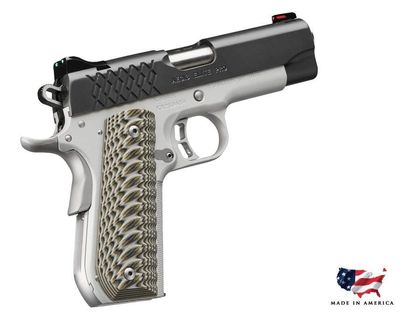 Kimber Aegis Elite 1911 9mm - Fiber Optic Sights, G10 Grips