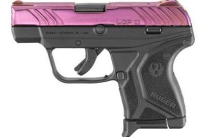 Ruger LCP II Talo .380 ACP Purple Engraved Compact Pistol