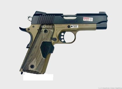 XYZ Covert III .45 ACP Compact Pistol - Black & Bronze Finish