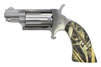 NAA Mini-Revolver Gen 1 .22 WMR Safety Compact - Stainless Steel