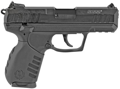 Ruger SR22 Gen 1 Compact .22 LR Handgun - Black, 10-Rd Capacity