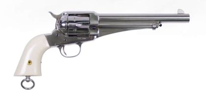UBERTI 1875 Army Outlaw .45 Colt Revolver - Nickel Heritage Edition