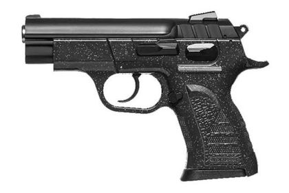 EAA Witness Pavona .380 ACP Compact Pistol - Black Silver Sparkle Edition